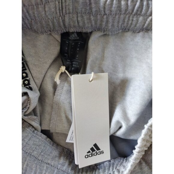 ADIDAS, Bumbac and polyester shorts, gray color, for men, size S, NWT - Picture 9 of 12